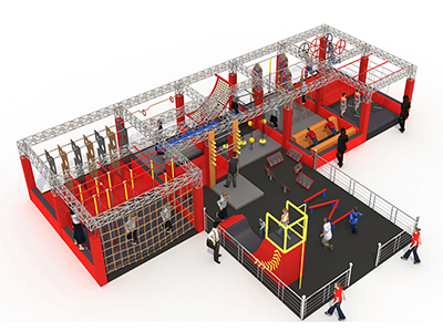 Cheap Price Wholesale Ninja Warrior Course